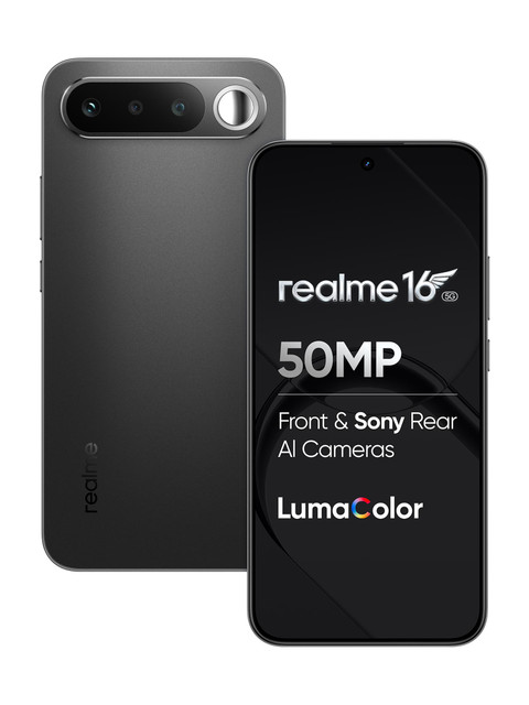realme 16 5G (Air Black, 256 GB)(8 GB RAM)