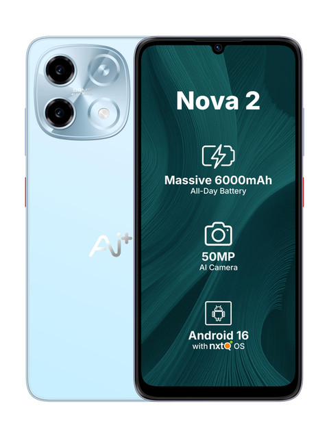 Ai+ Nova 2 5G (Blue, 128 GB)(4 GB RAM)