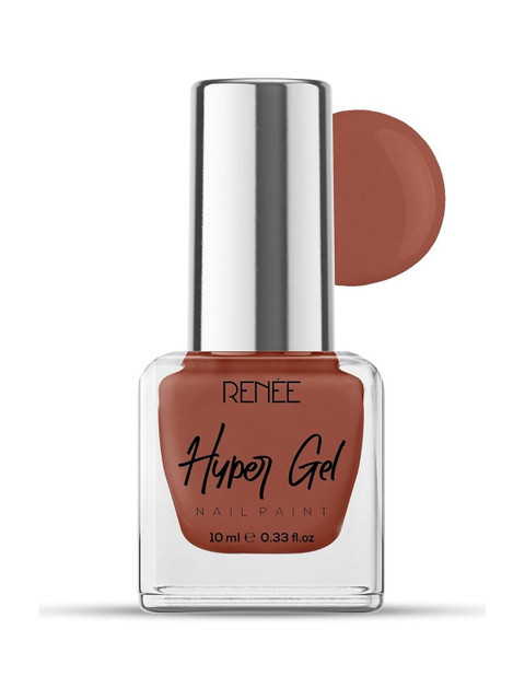Renee Hyper Gel Nail Paint Cinnamon Red, Chip Resisting Formula, High Shine&hellip;