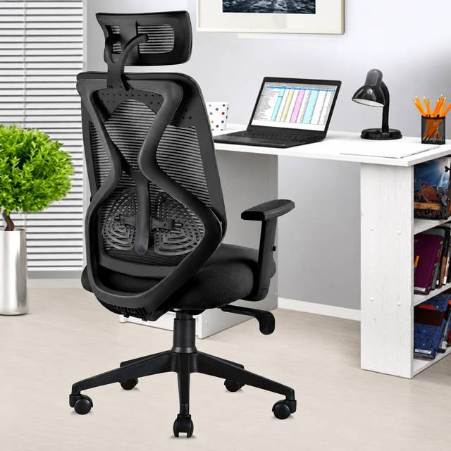 ASTRIDE Ergofit ISI Certified Ergonomic Office Chair High Back, Synchro Tilt Mechanism&hellip;