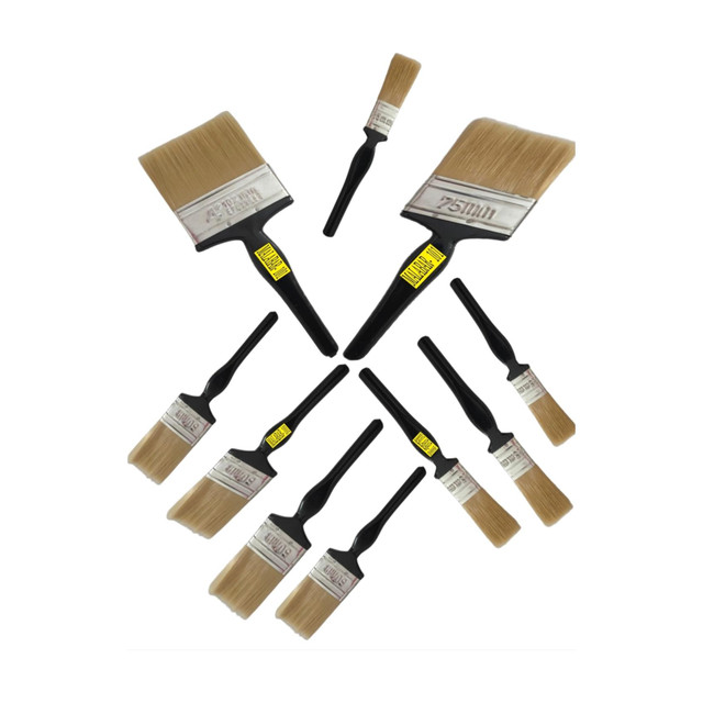 malabar Painting Brush(Set of 10, White)
