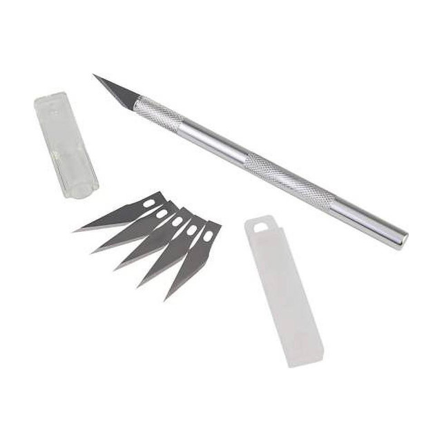 Samrat Detail Precision 5 Interchangeable Sharp Blades Pen Knife for Carving Mat&hellip;
