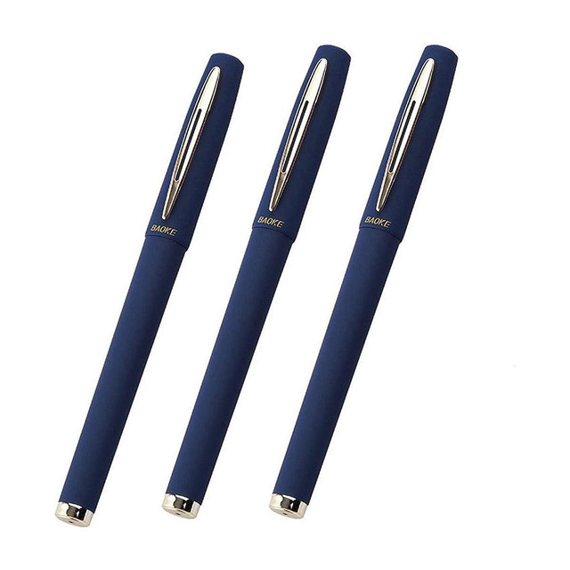 Baoke 1.0mm Smooth Gel Pen - 3 Pen Set (Blue) Gel Pen(Pack&hellip;