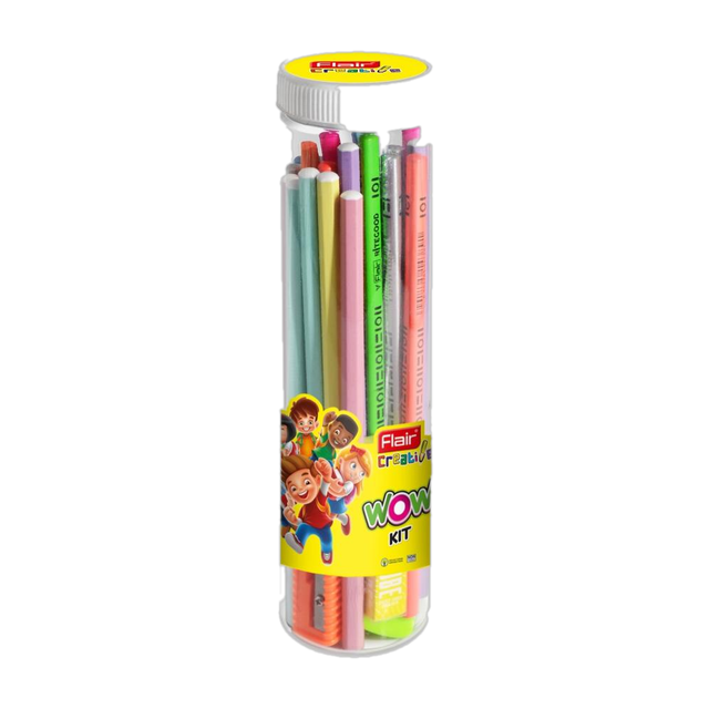 Flair Creative WOW Kit Pencil(Set of 1, Multicolor)