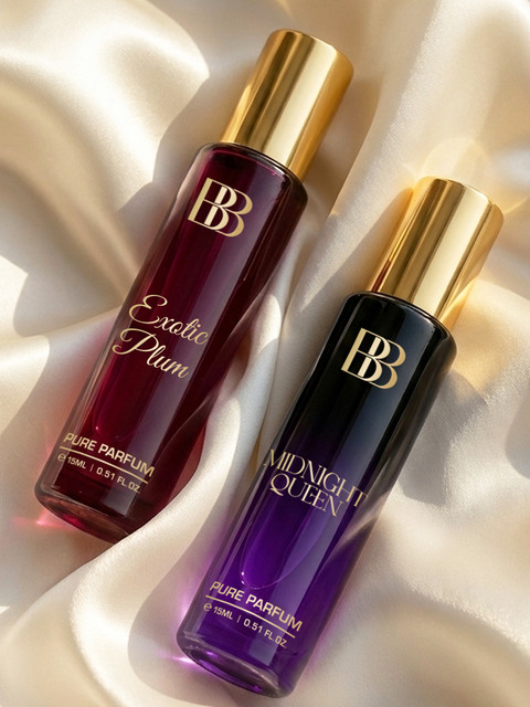 BERGAMOT BEAUTE Midnight Queen & Exotic Plum Luxury Gift Set for Women&hellip;