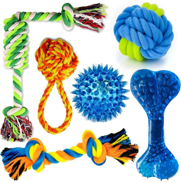 decorvaiz Toys for Puppies & Small Dogs Toys | Rope Ball Toy&hellip;