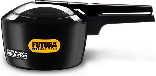 Hawkins Futura (IFP20) 2 L Inner Lid Induction Bottom Pressure Cooker(Hard Anodized)