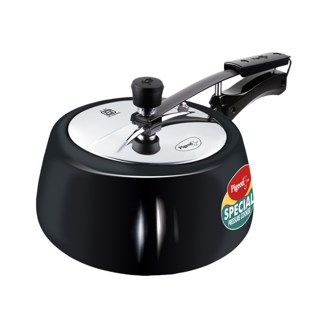 Pigeon Special Plus and 2 L Inner Lid Pressure Cooker(Hard Anodized)