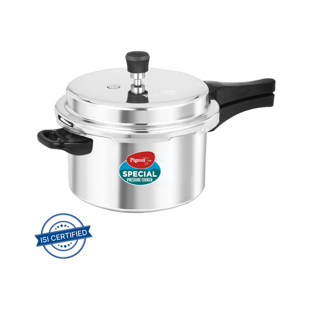 Pigeon SPECIAL 5 L Outer Lid Induction Bottom Pressure Cooker(Aluminium)