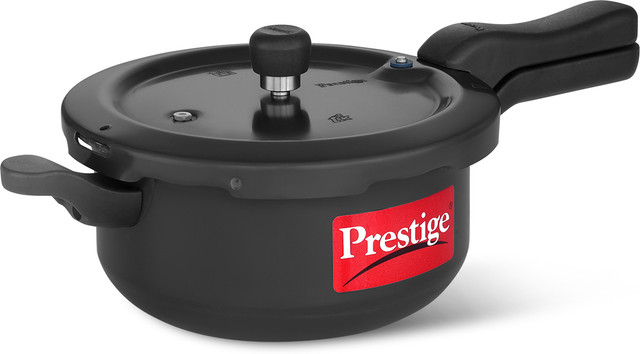 Prestige Svachh 3.5 L Outer Lid Induction Bottom Pressure Cooker(Hard Anodized)