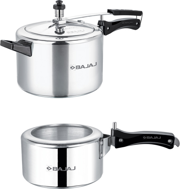 BAJAJ New Shakti 2 Pc Combo 2 L, 3 L Inner Lid&hellip;