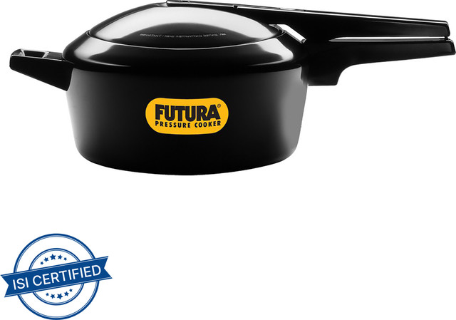 Hawkins Futura (FP40) 4 L Inner Lid Pressure Cooker(Hard Anodized)
