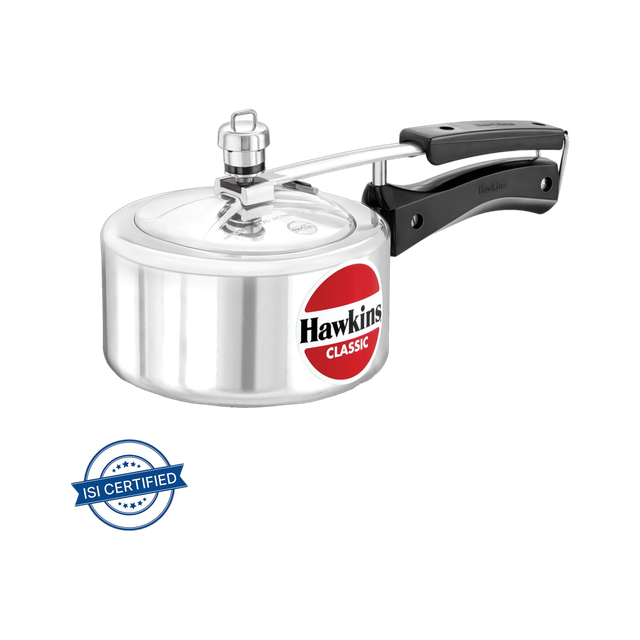 Hawkins Classic (CL15) 1.5 L Inner Lid Pressure Cooker(Aluminium)