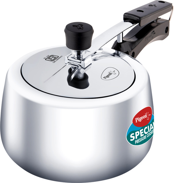 Pigeon Special Plus and 3 L Inner Lid Induction Bottom Pressure Cooker(Aluminium)
