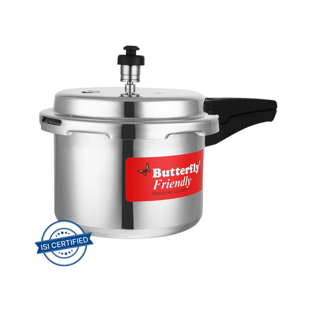 Butterfly Friendly 3 L Outer Lid Pressure Cooker(Aluminium)