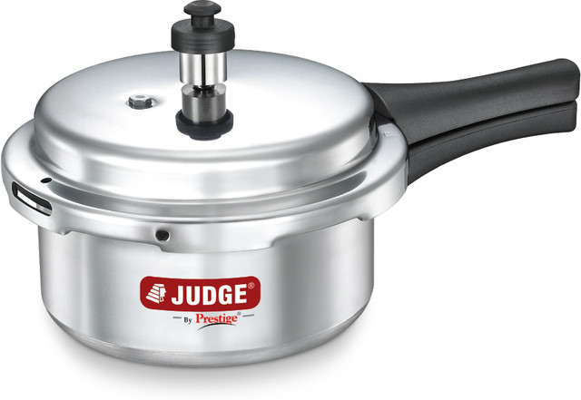 Judge by TTK Prestige Basics 2 L Outer Lid Pressure Cooker(Aluminium)