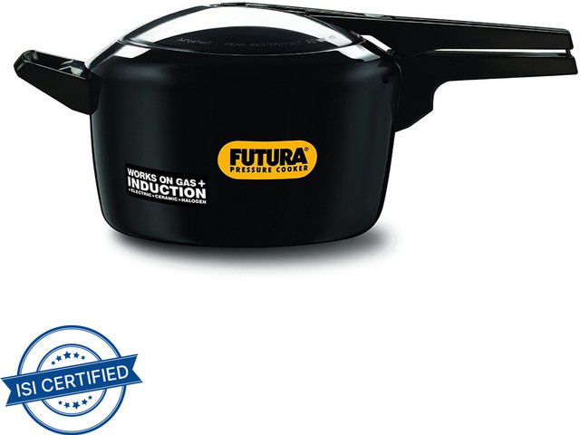 Hawkins Futura (IFP50) 5 L Inner Lid Induction Bottom Pressure Cooker(Hard Anodized)