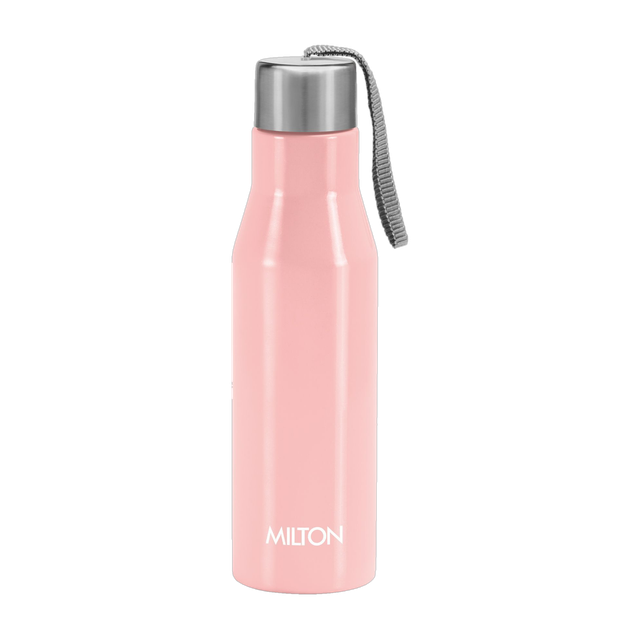 MILTON Super Stainless Water 1000 ml Stainless Steel Bottle(Pack of 1, Pink)