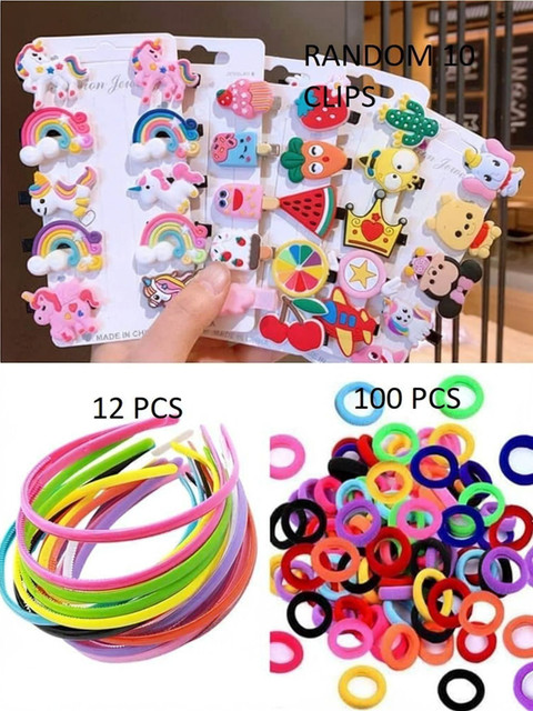KVY COLLECTION Baby Girl Hair Accessories Combo 122 Pcs Baby Girl Set&hellip;