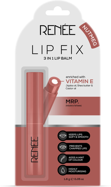 Renee Lip Fix 3 in 1 Tinted Lip Balm 1.6gm - Nutmeg&hellip;