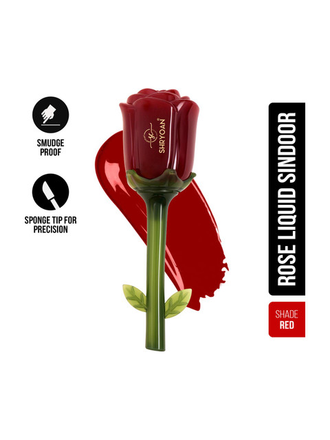 Shryoan Authentic Rose Liquid Sindoor | Smudge-free Elegant Finish & long Lasting&hellip;