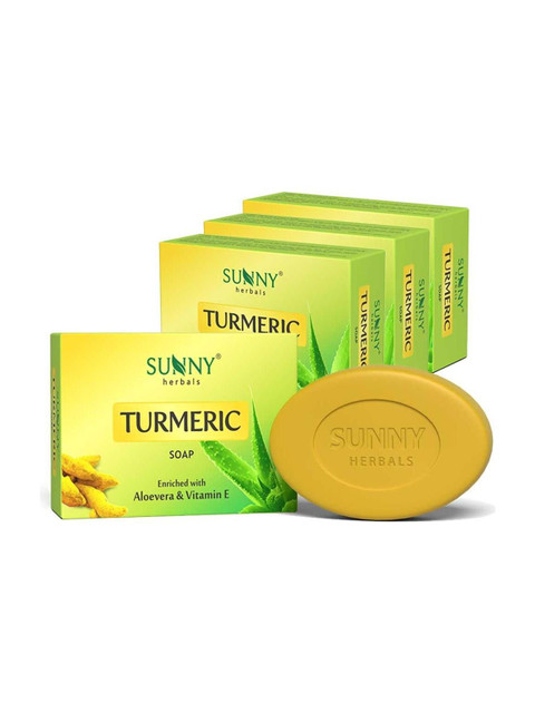 Sunny Herbals Turmeric Soap(4 x 75 g)