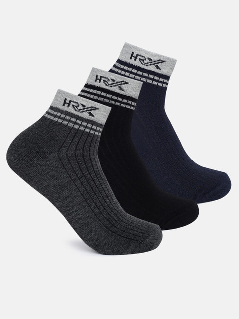HRX by Hrithik Roshan Men Ankle Length(Pack of 3)