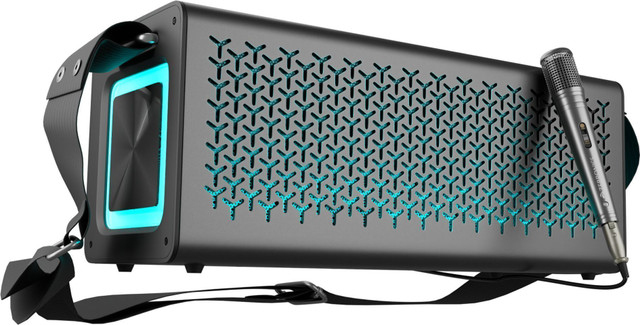 ZEBRONICS Studio R3 140 W Bluetooth Speaker(Black, Stereo Channel)