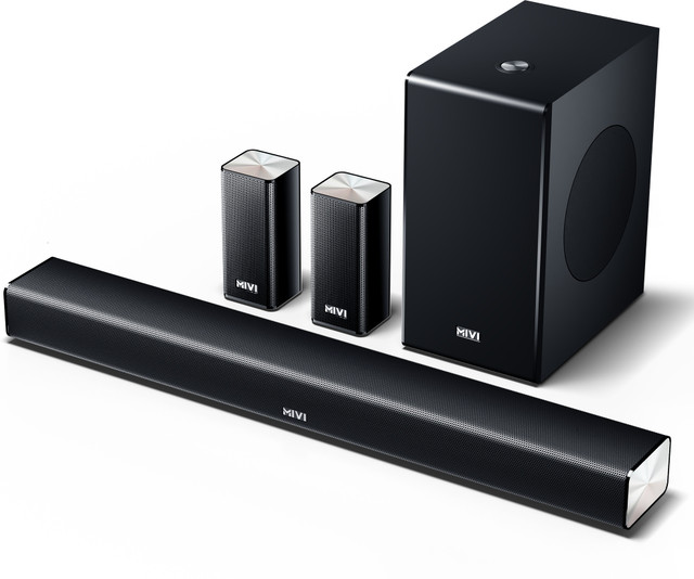 Mivi Fort S440 With Sub woofer and 2 Satellite Speakers, Surround Sound&hellip;