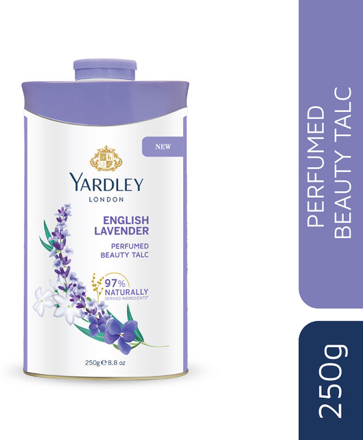 Yardley London by Wipro English Lavender Perfumed Talcum Powder for Women(250 g)
