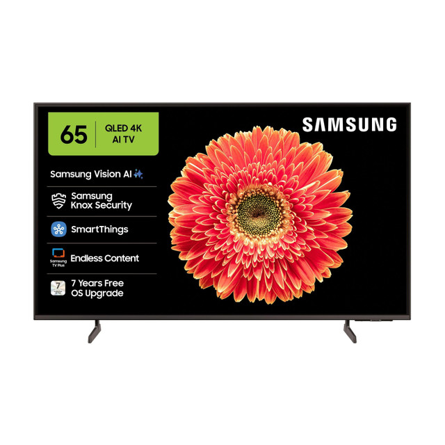 Samsung Vision AI 163 cm (65 inch) QLED Ultra HD (4K) Smart&hellip;