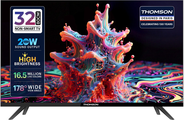 Thomson 80 cm (32 inch) HD Ready LED TV with 20W Sound&hellip;