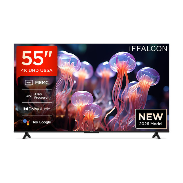 iFFALCON U65A 138 cm (55 inch) Ultra HD (4K) LED Smart Google&hellip;