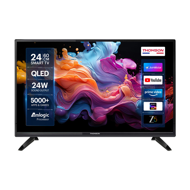 Thomson Alpha QLED 60 cm (24 inch) QLED HD Ready Smart Linux&hellip;