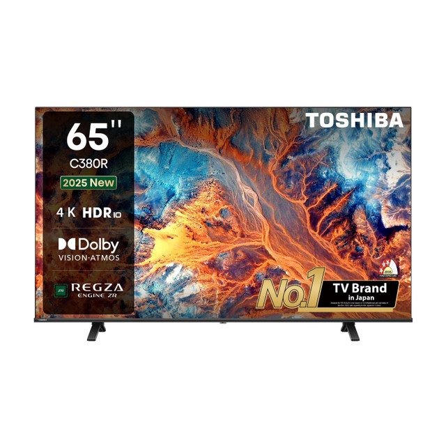 TOSHIBA 65C380RP 164 cm (65 inch) Ultra HD (4K) LED Smart VIDAA&hellip;