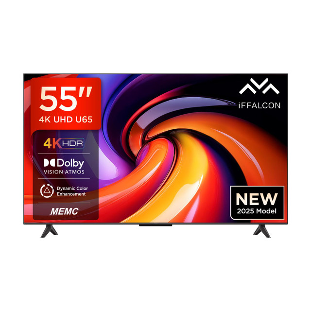 iFFALCON U65 138 cm (55 inch) Ultra HD (4K) LED Smart Google&hellip;