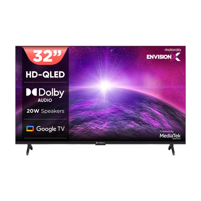 MOTOROLA 80 cm (32 inch) QLED HD Ready Smart Google TV with&hellip;