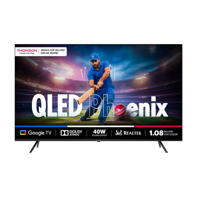Thomson 164 cm (65 inch) QLED Ultra HD (4K) Smart Google TV&hellip;