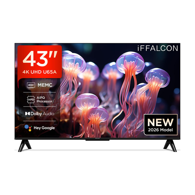 iFFALCON U65A 108 cm (43 inch) Ultra HD (4K) LED Smart Google&hellip;