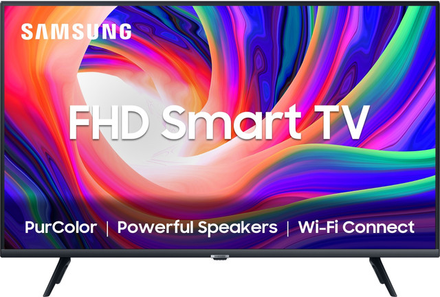 Samsung 108 cm (43 inch) Full HD LED Smart Tizen TV with&hellip;
