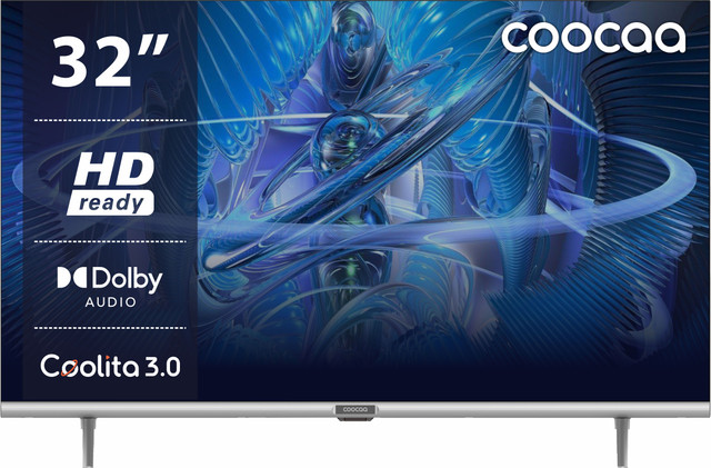 Coocaa 80 cm (32 inch) HD Ready LED Smart Coolita TV with&hellip;
