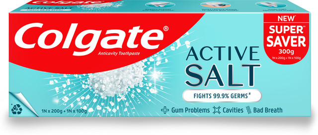 Colgate Active Salt Mint Daily Germ Protection Toothpaste(300 g)