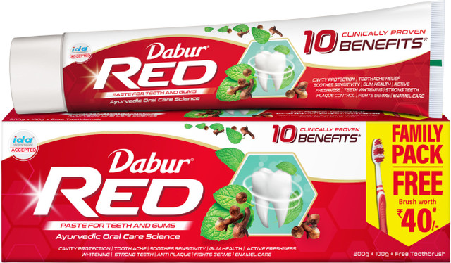 Dabur Red 13 Herbs Cavity Protection Toothpaste(300 g)