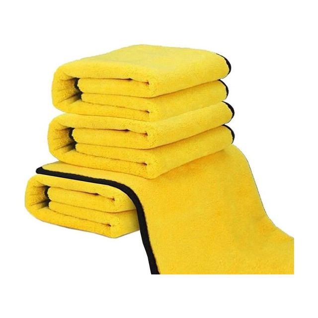 Auto Hub Microfiber Vehicle Washing Cloth(Pack Of 3, 800 GSM)