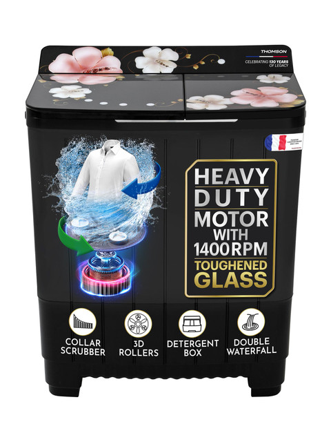 Thomson 8 kg 5 Star Aqua Magic Grande Series with Floral Toughened&hellip;