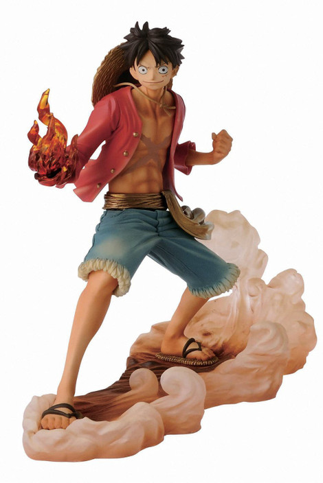 Collectables Banpresto One Piece 6 7 Inch Monkey D Luffy Figure A Jeans Freak Series Animation Collectables