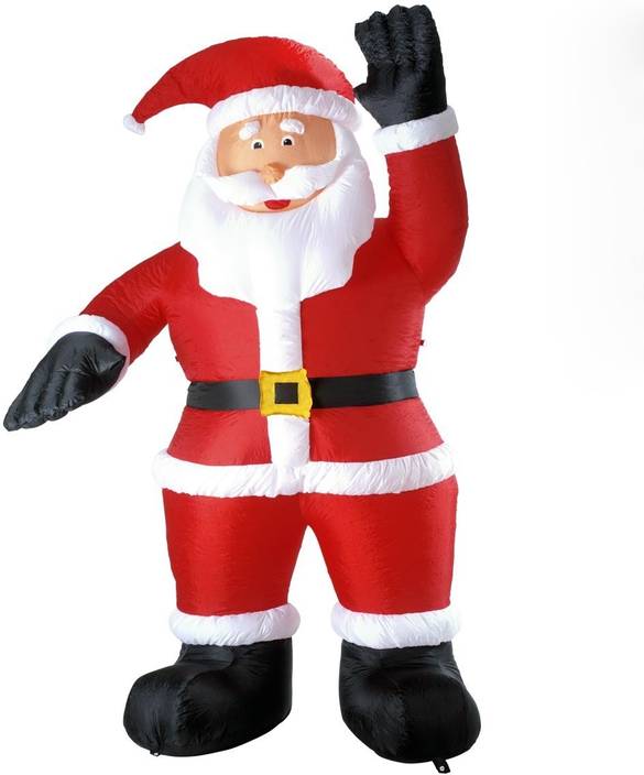toygully automatic inflatable santa