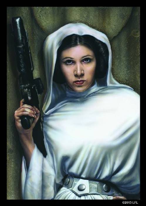 Fantasy Flight Games Star Wars Art Sleeves Princess Leia