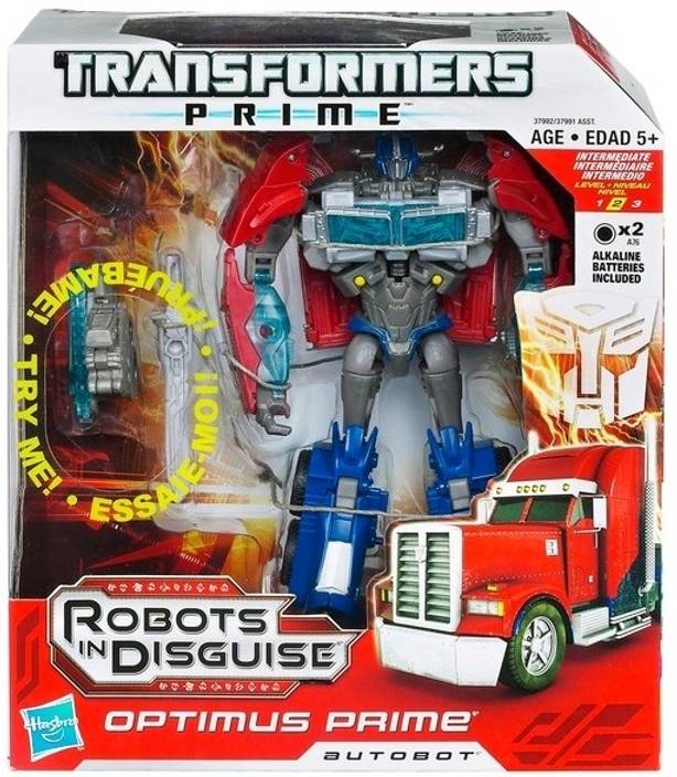 Hasbro Transformers Prime Powerizers Voyager Optimus Prime ...