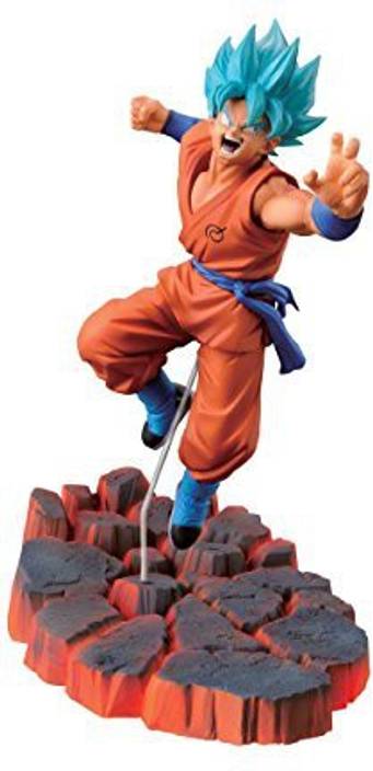 Banpresto Dragon Ball Z 3 9 Inch Super Saiyan God Ss Son